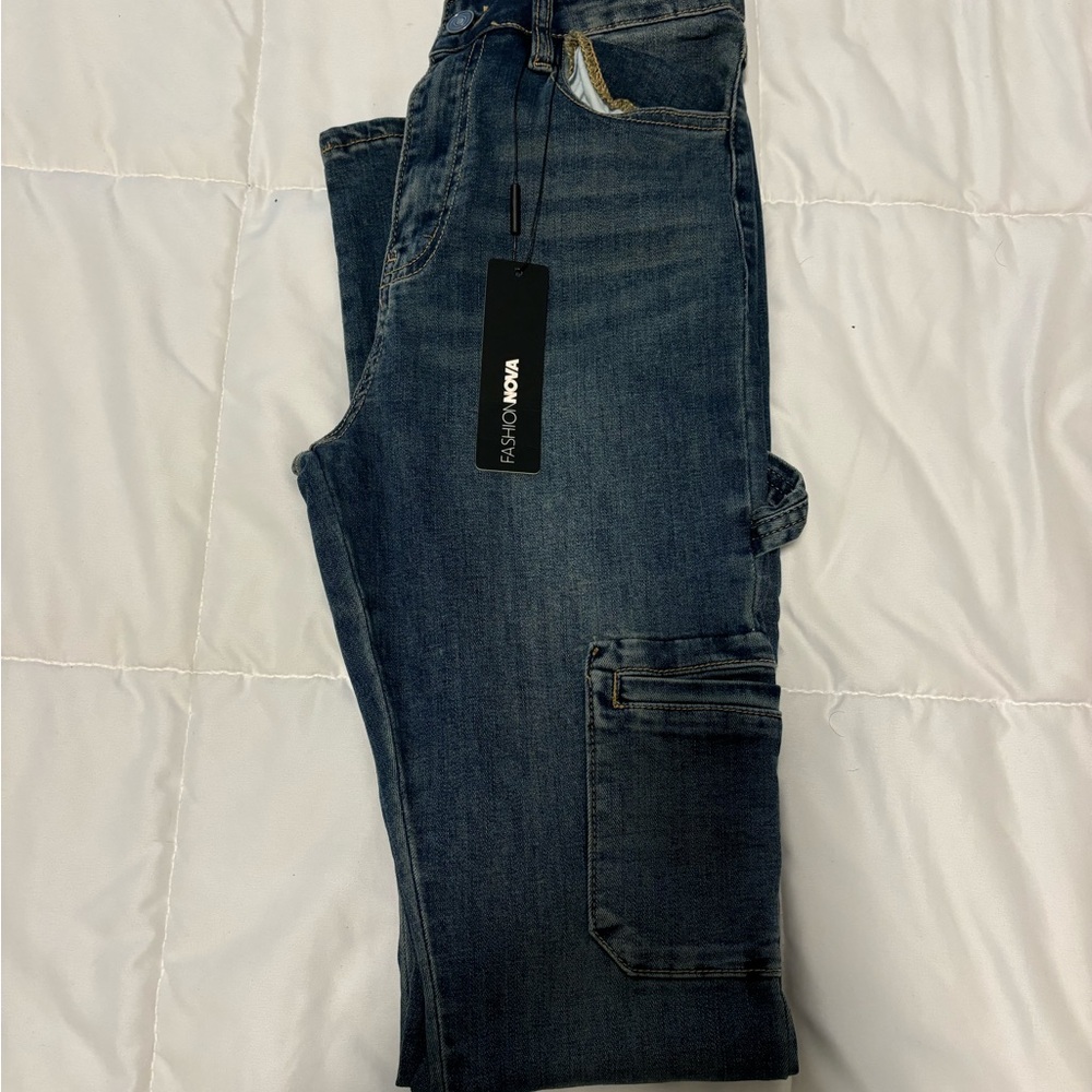 Fashion Nova Boot cut jeans & short Bundle